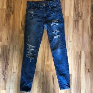 2 pair of American Eagle jeans